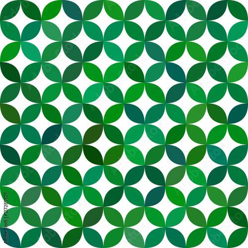 Green abstract curved pattern background