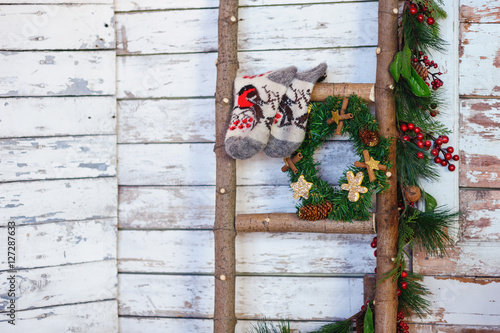 Christmas decor in the Studio