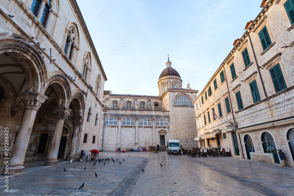Cathedral of the Assumption of the Virgin Mary. Dubrovnik. Croatia.