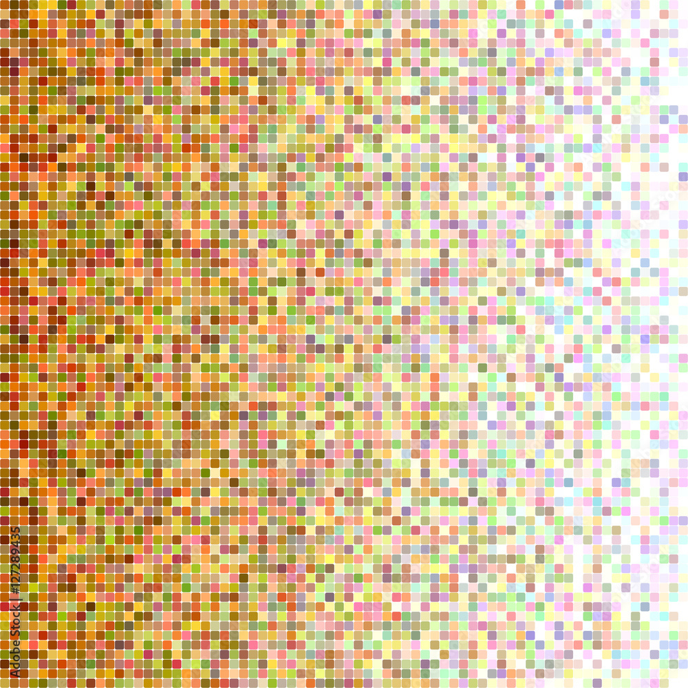 Autumn color square mosaic background design Autumn color square mosaic background design