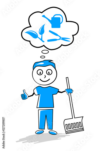 Cartoon - Hausmeisterservice - 2