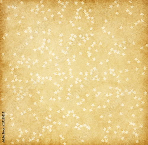 Vintage paper with stars