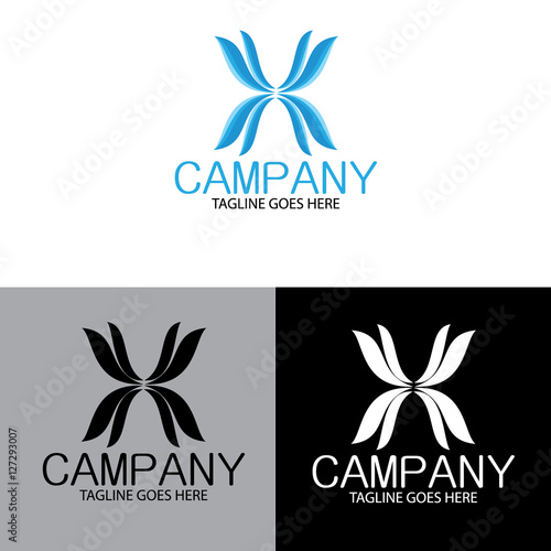 reas logo with black and white color