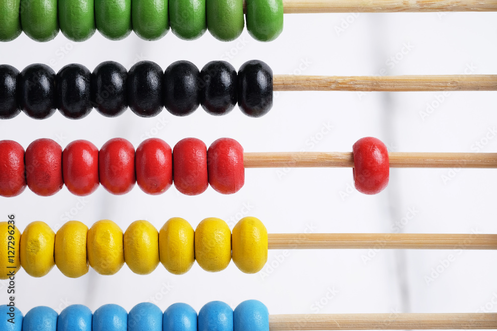 Colorful abacus. Colorful abacus.