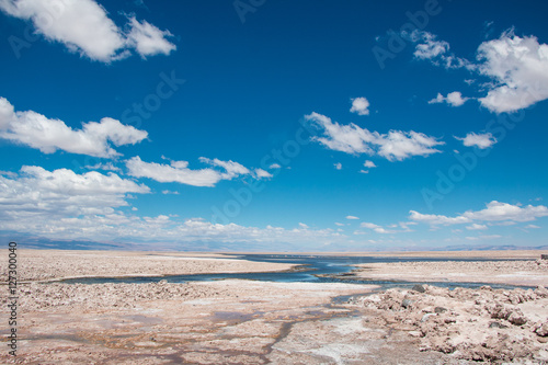 Blue Sky over Salar de Atacama