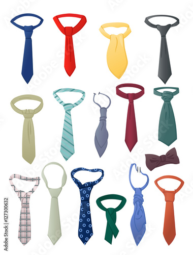  Set of neckties