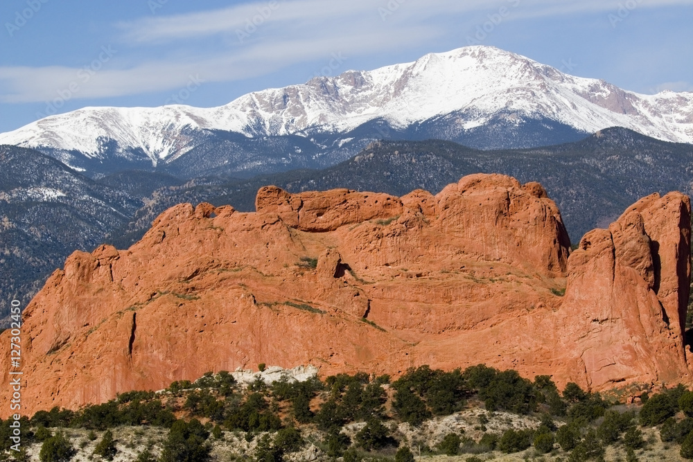 Pikes Peak and Garden of the Gods Park