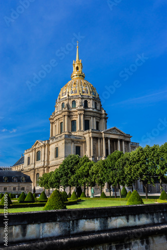 Les Invalides (National Residence of Invalids) in Paris, France. © dbrnjhrj