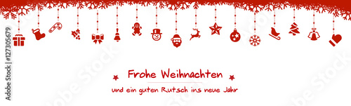 red christmas icons tree frohe weihnachten