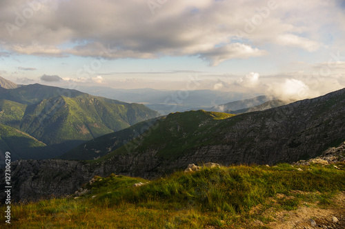 Beautiful scenery of Western Tatra mountains