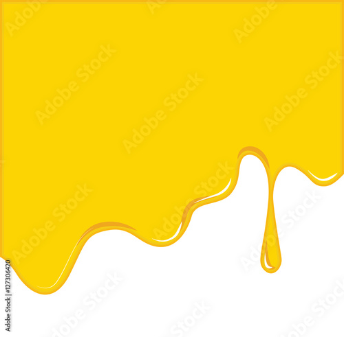 Vector of Yellow Cheese or oil melting for Background