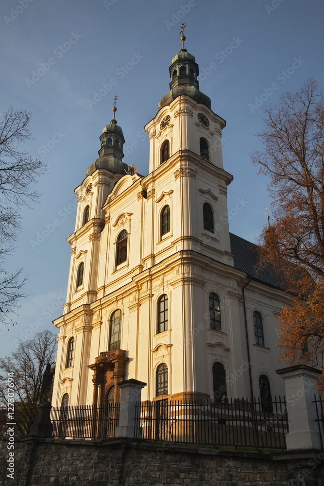 Pilgrimage cathedral of Virgin Mary in Frydek-Mistek. Czech republic