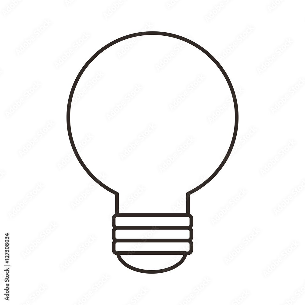 bulb light flat icon vector illustration design bulb light flat icon vector illustration design