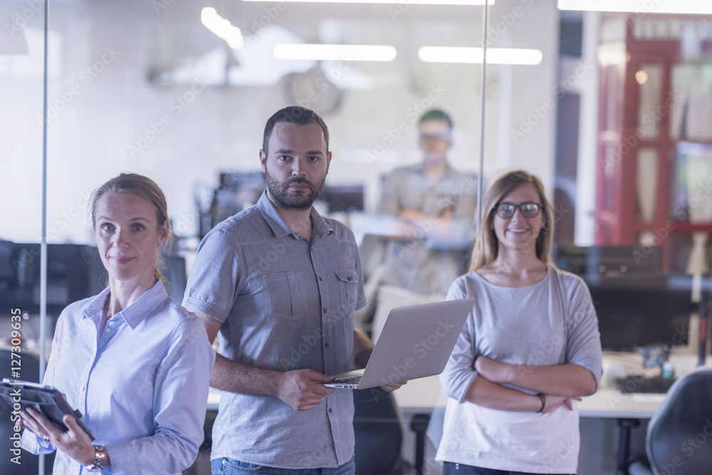 Fototapeta premium start up business team