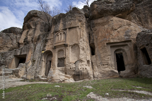 Ancient ruins of a Christian church in Turkey