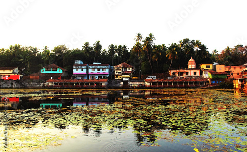 KARNATAKA,INDIA lake in Gokarna.