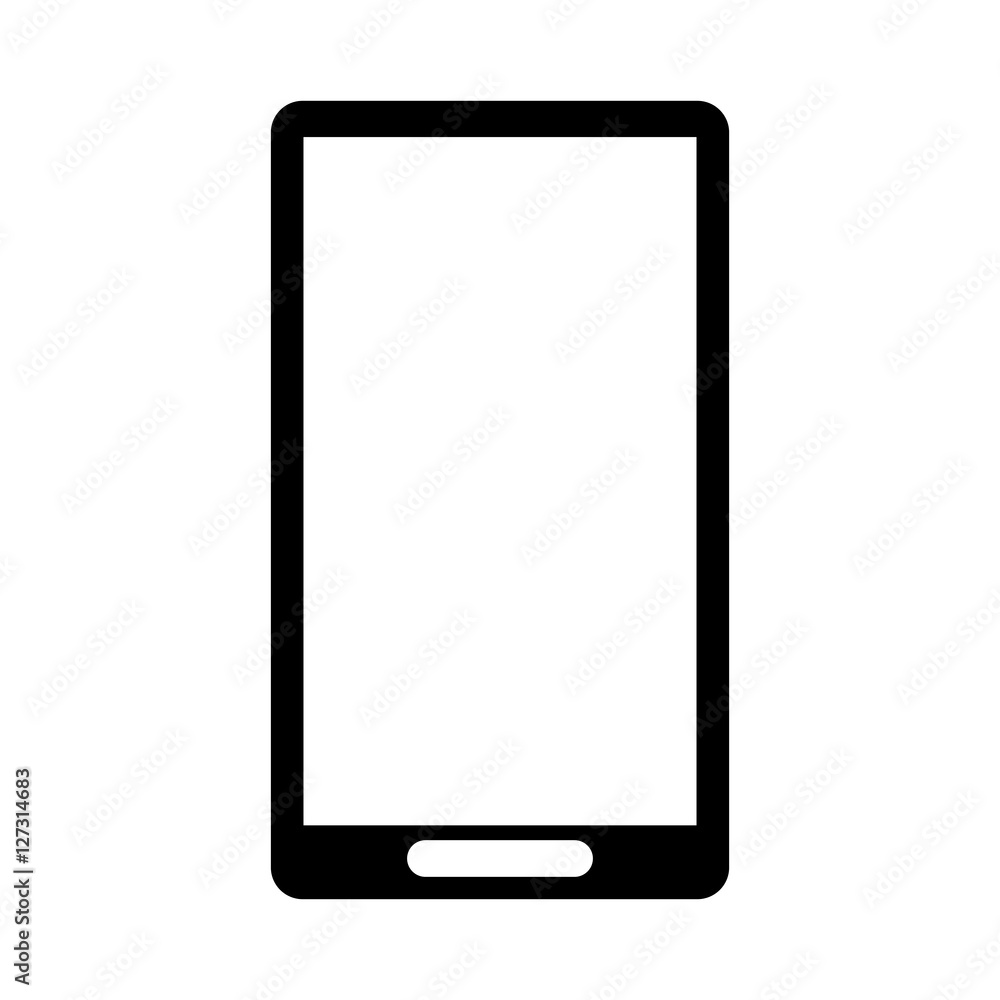 smartphone technology line icon vector illustration design smartphone technology line icon vector illustration design