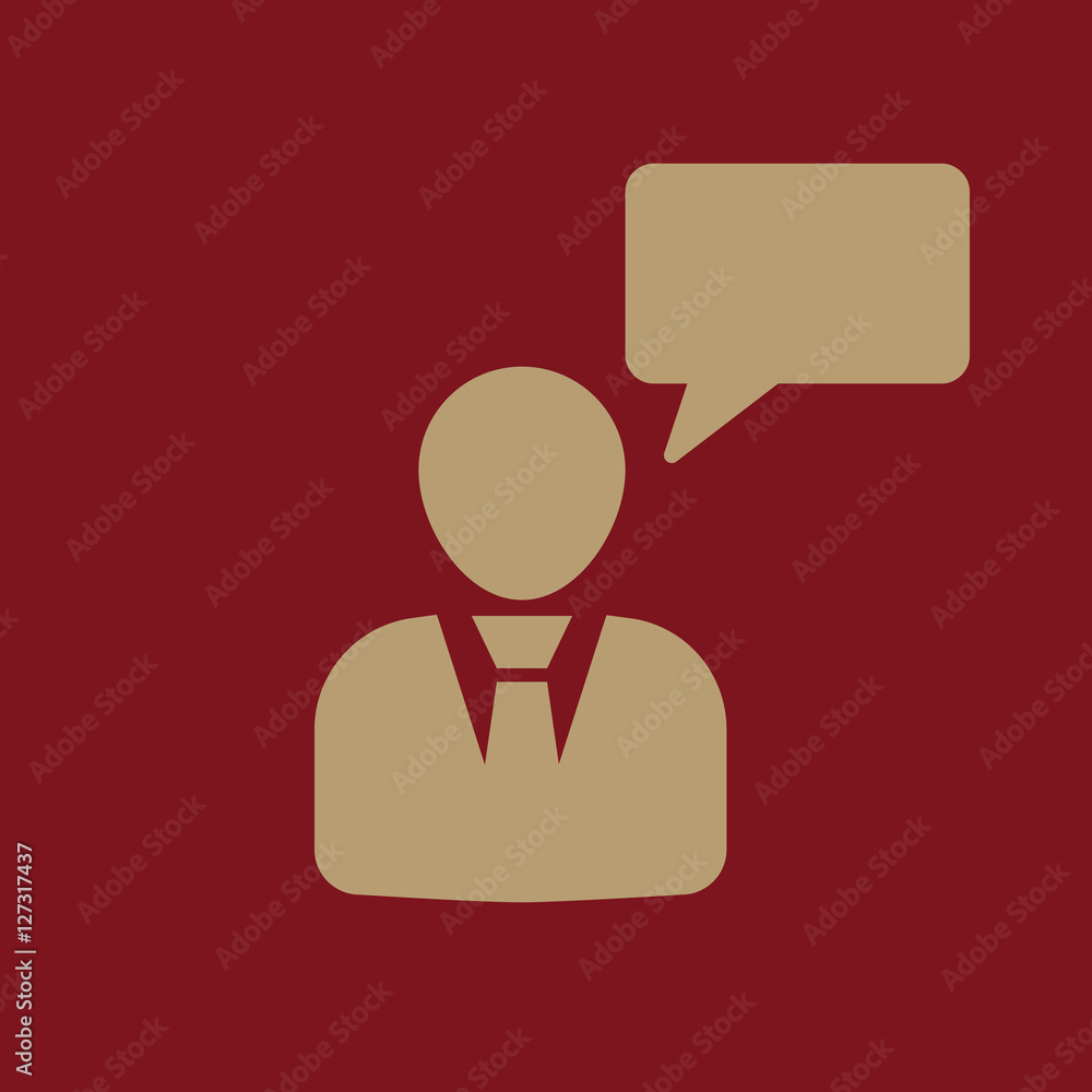 The message icon. Talking and communication, message, speak, speaking people symbol. UI. Web. Logo. Sign. Flat design. App. The message icon. Talking and communication, message, speak, speaking people symbol. UI. Web. Logo. Sign. Flat design. App.