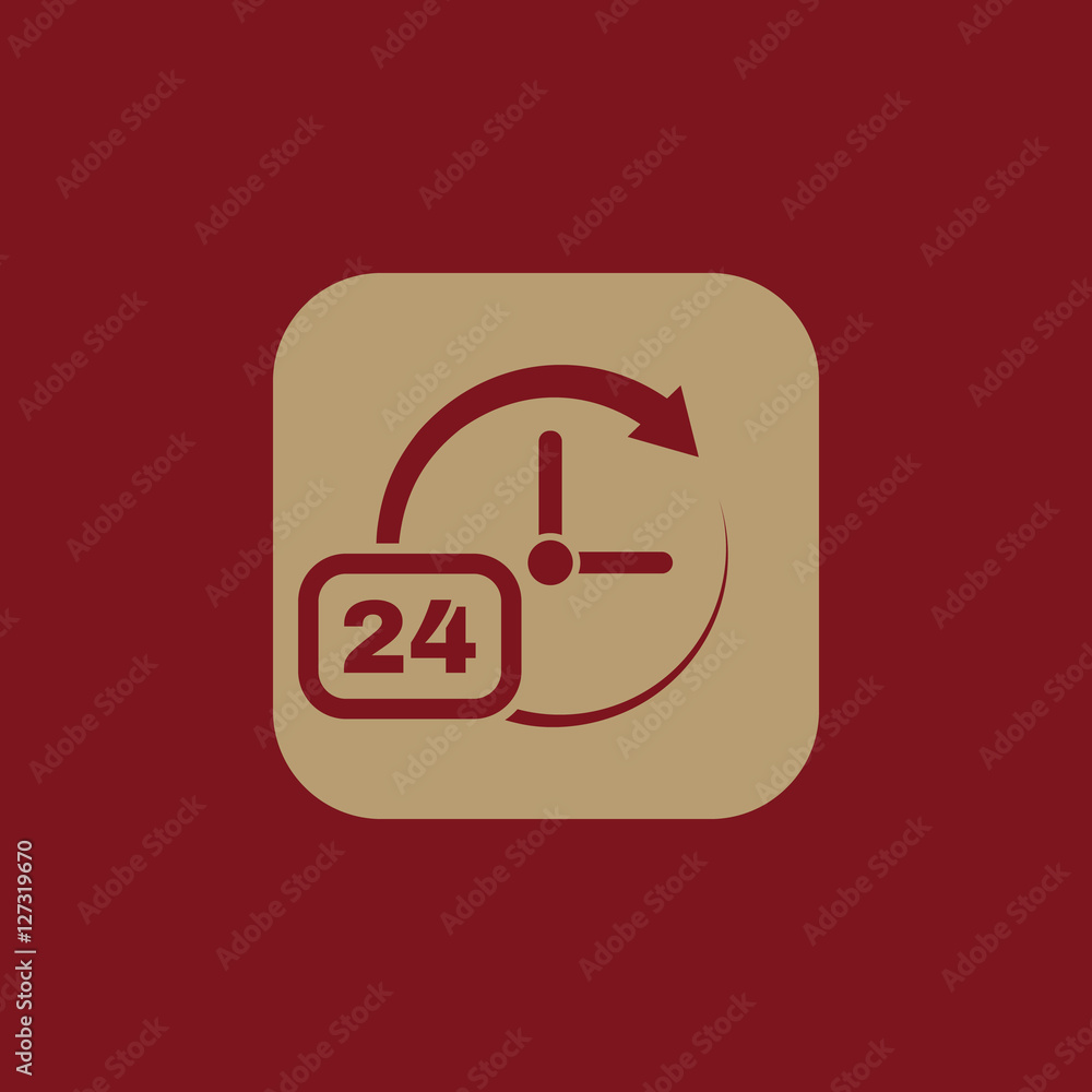 Time, clock icon. Time and watch, timer, clock symbol. UI. Web. Logo. Sign. Flat design. App. Stock Time, clock icon. Time and watch, timer, clock symbol. UI. Web. Logo. Sign. Flat design. App. Stock