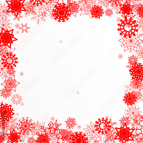 Wallpaper Mural winter snowflake background Torontodigital.ca