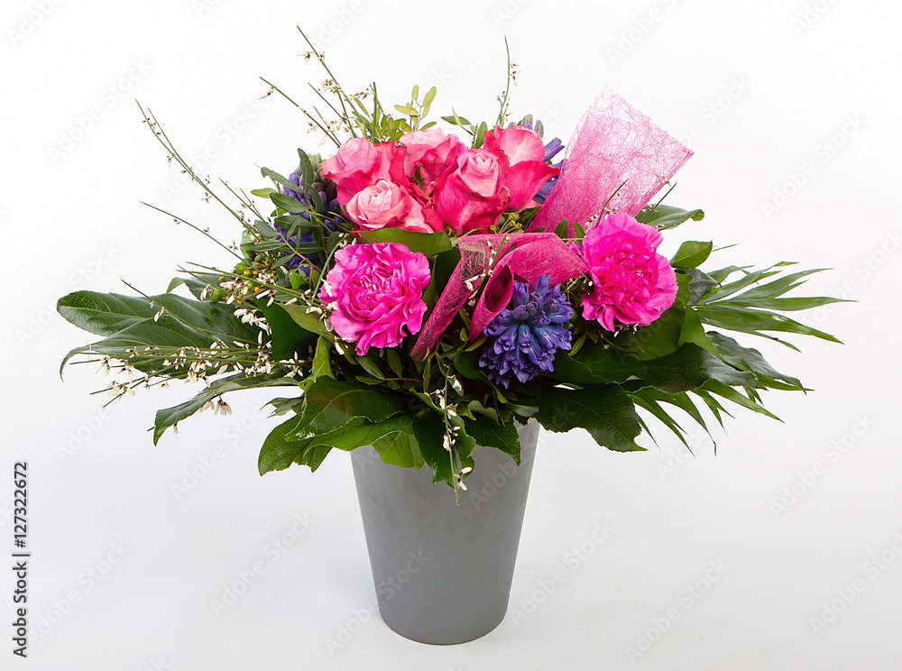 Naklejka premium Gemischter Strauss Blumen