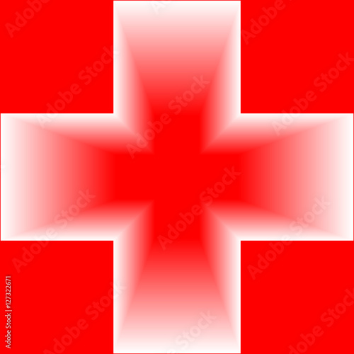 Vector red cross icon. Red cross aid. Red cross day design concept. Red cross flag, red cross ambulance, red cross help, red cross logo. Vector red cross icon, symbol, shape, illustration.
