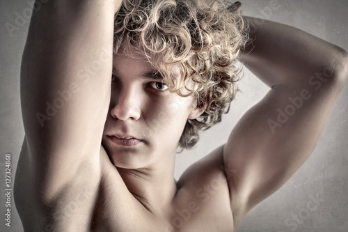 Obraz na płótnie Handsome young man