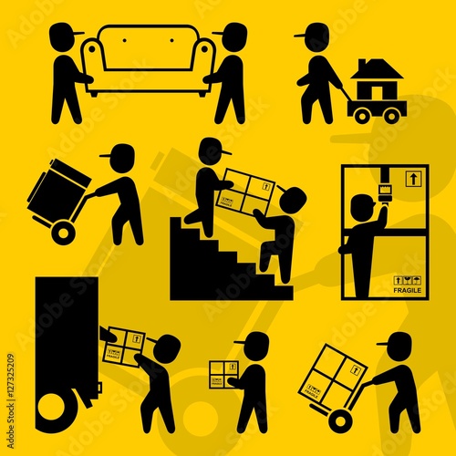 House moving symbols