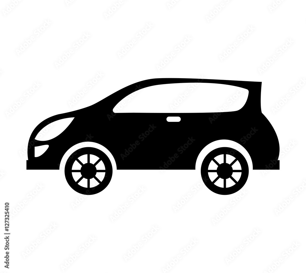 car auto vehicle isolated icon vector illustration design