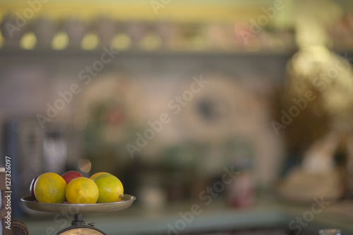 The interior of the cafe