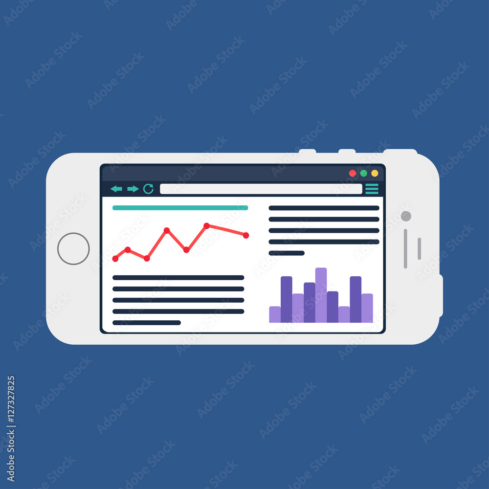 Web Template of Smartphone Site or Article Form Web Template of Smartphone Site or Article Form
