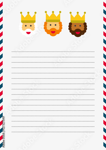 Magi Christmas Letter (A4 size)