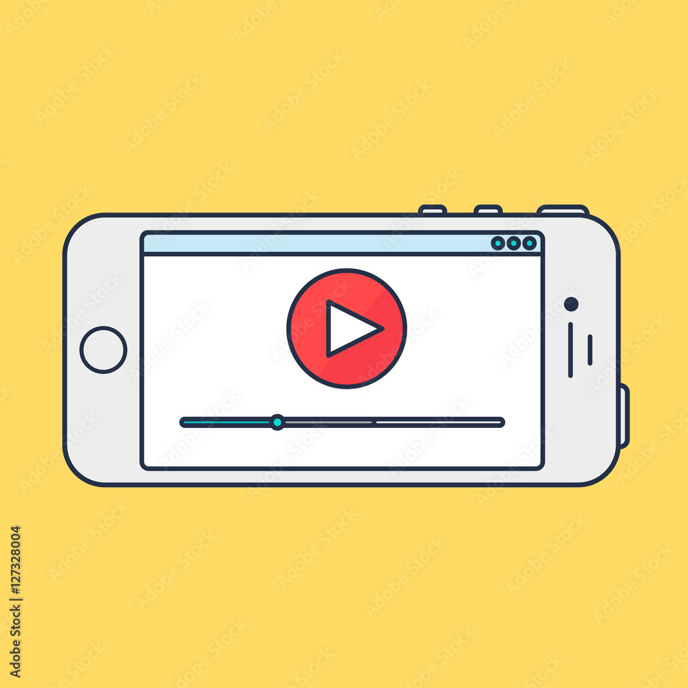 Web Template of Smartphone Video Form