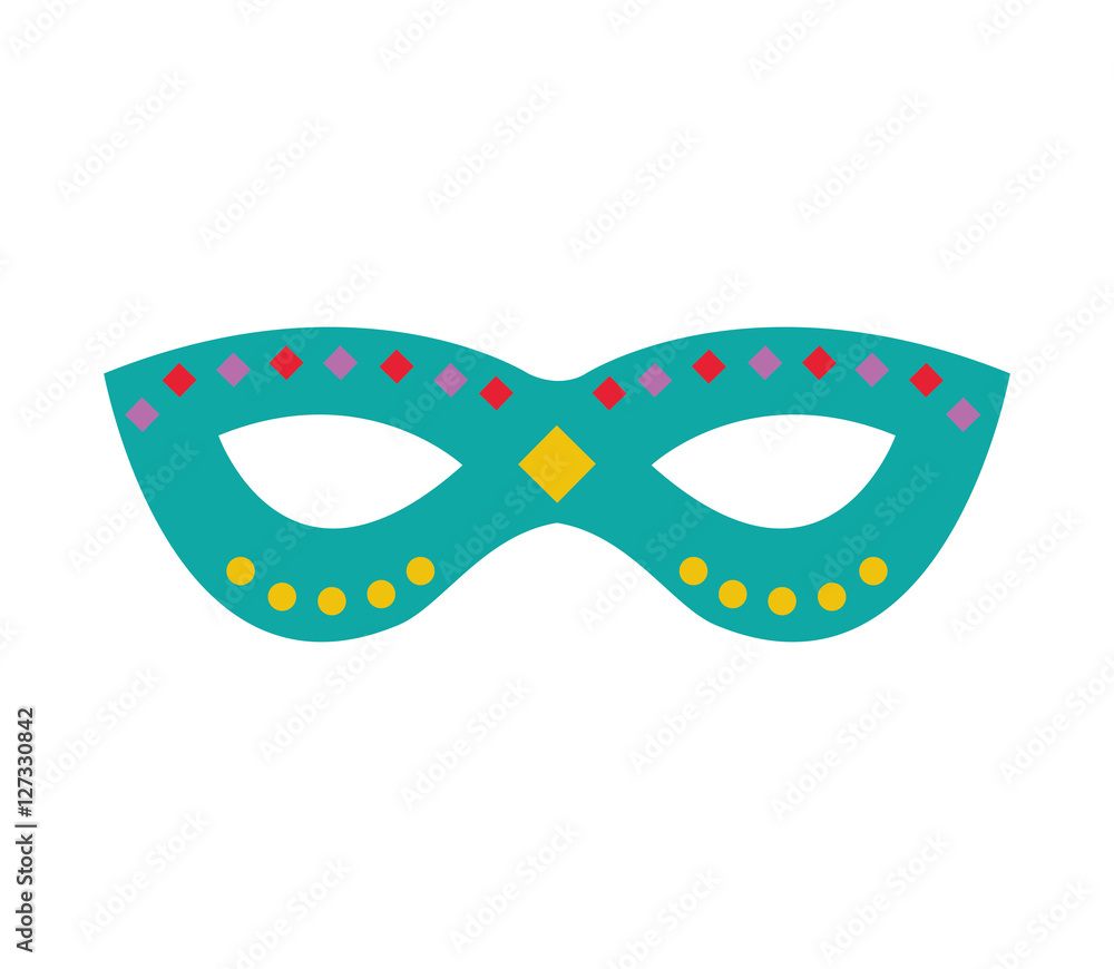 party mask isolated icon vector illustration design party mask isolated icon vector illustration design