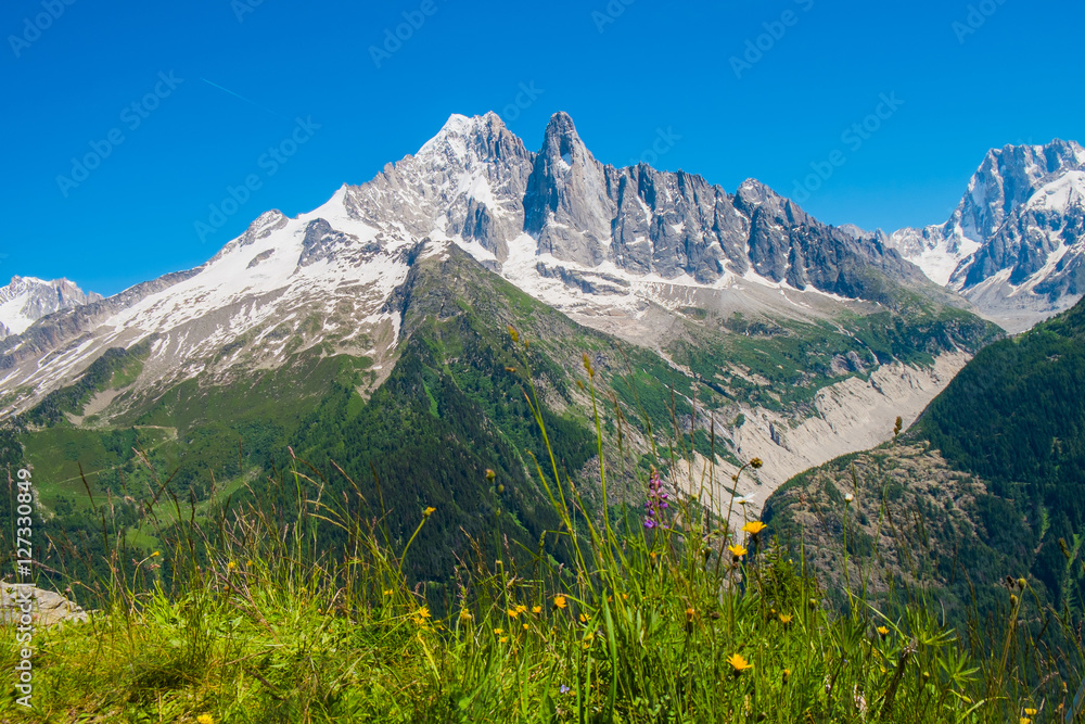 Fototapeta premium Aiguille Verte
