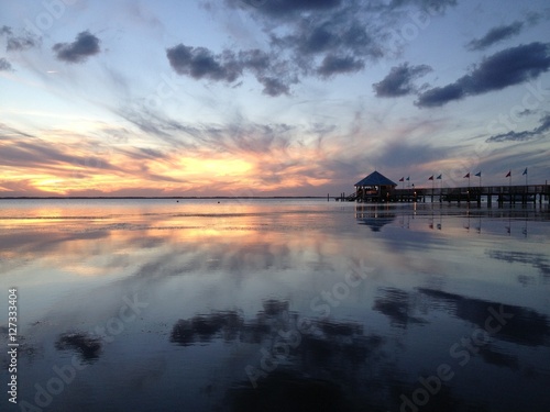 Slika na platnu Sunset in Corolla, NC