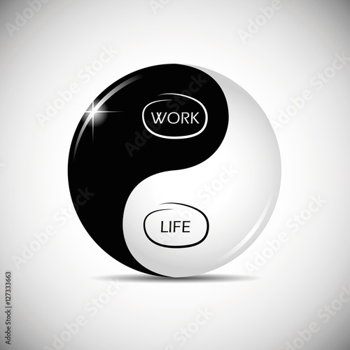 work life balance yin yang