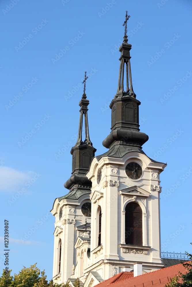 Sremski Karlovci cathedral - town in Serbia Sremski Karlovci cathedral - town in Serbia