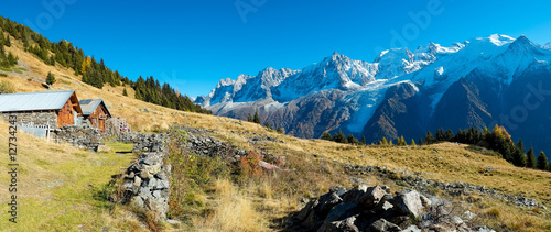 Mont Blanc autumn