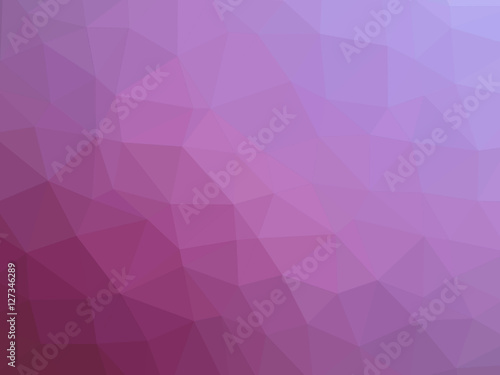 Purple pink gradient polygon shaped abstract background