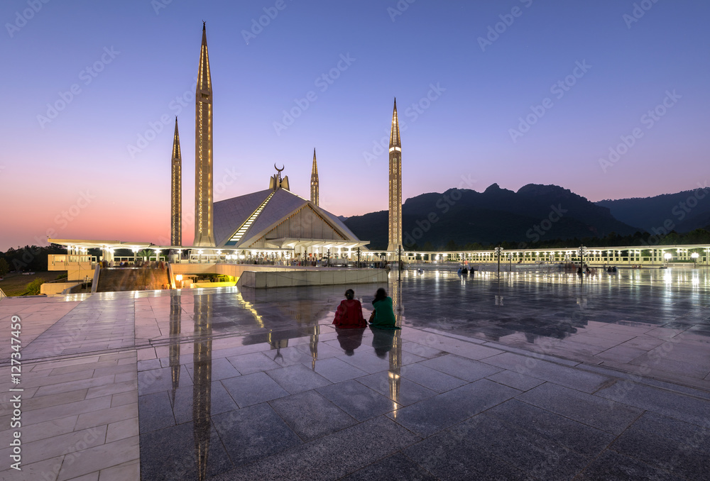 Shah Faisal mosque Islamabad Pakistan
