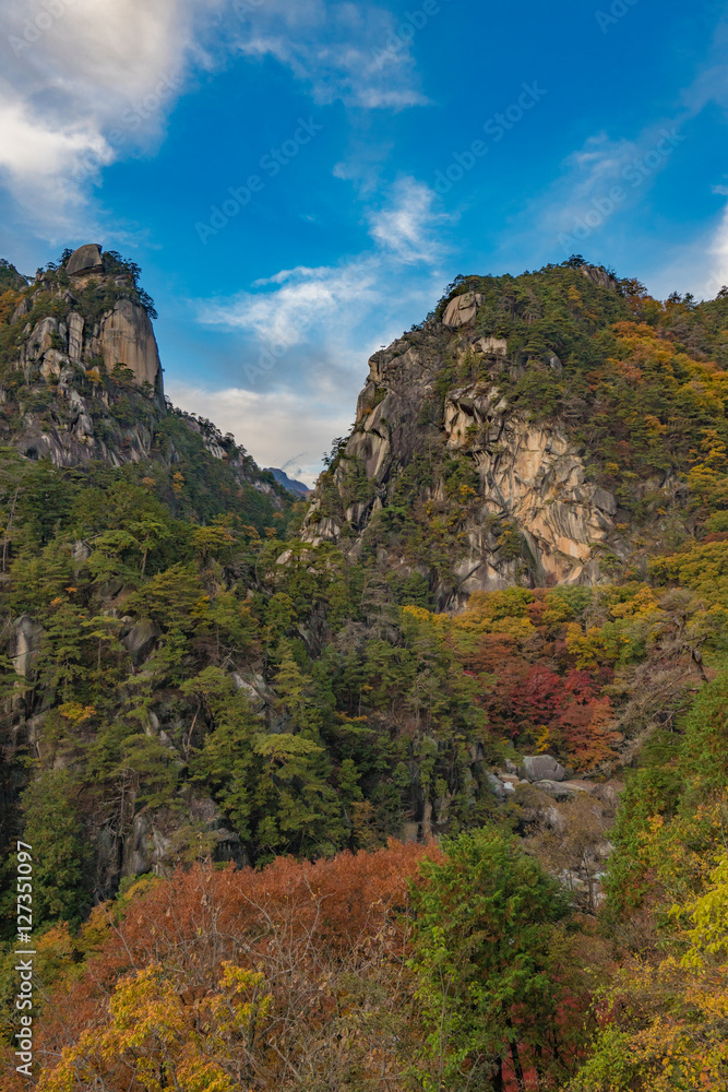 昇仙峡の秋風景2016