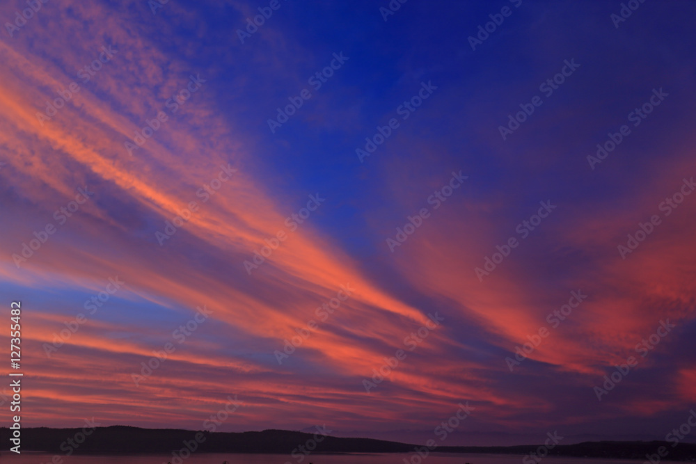 Port McNeill Blue Sunset
