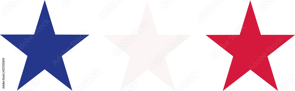 Fototapeta premium France flag stars