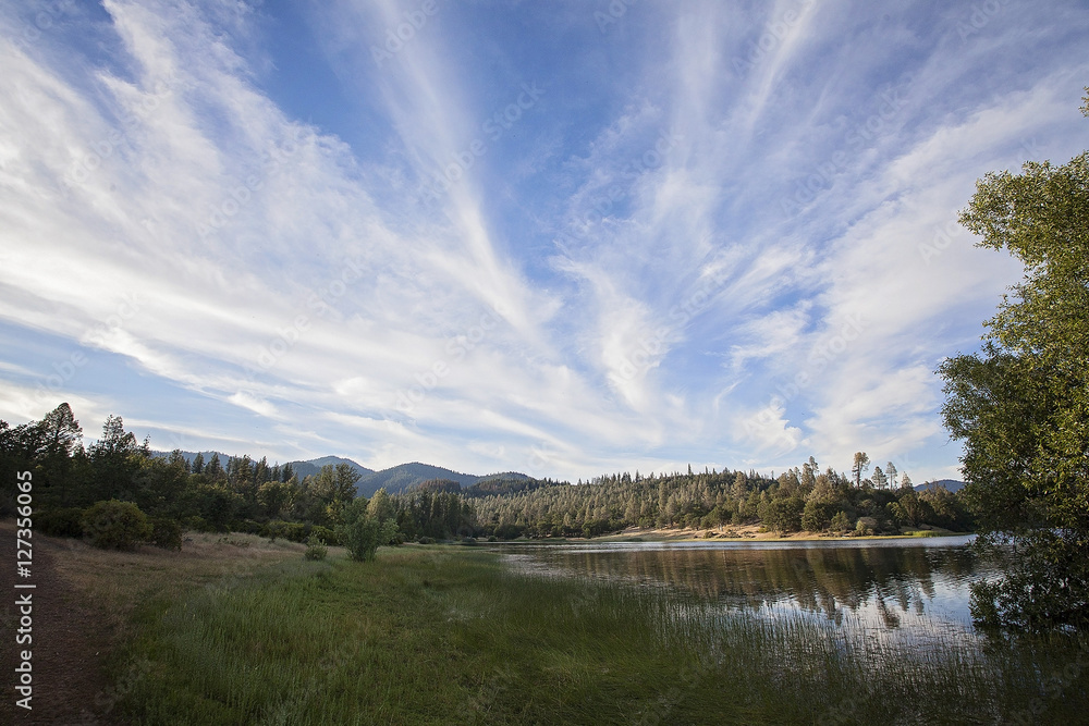 Landscape of lake