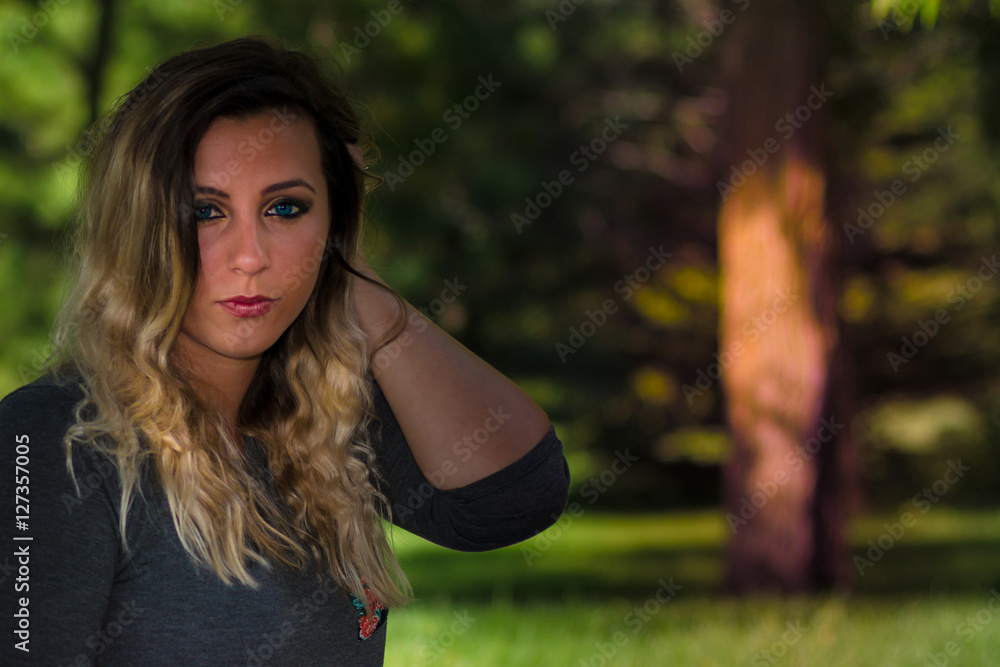 Portraits at the park Portraits at the park