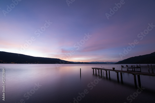 Lakeshore at dawn