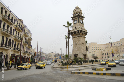 Bab Al Faraj Clock Tower - Aleppo - Syria photo