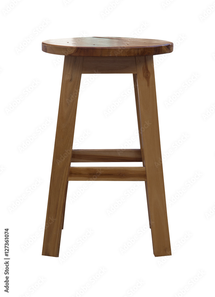 Wooden chair isolated on white background. Wooden chair isolated on white background.
