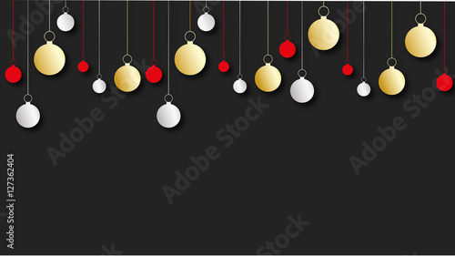 bannière,décoration noël